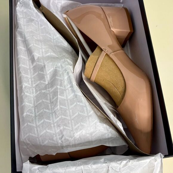 NIB LUCCIE MARY JANE PUMP  Nude 5.5 - Picture 3 of 8